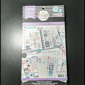 The Happy Planner Sticker Book: Wellness